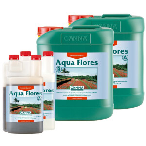 Canna Aqua Flores A&B 2x 1L, 2x 5L oder 2x 10L