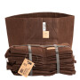 RootPouch Braun | 30l Stofftopf | Ohne Griff | Bundle 10 Stk.