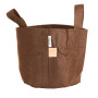 RootPouch Braun | 39l Stofftopf | Mit Griff