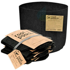 Root Pouch Schwarz | 8l Stofftopf | Ohne Griff | Bundle...