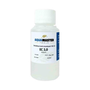 Aqua Master Tools | Eichlösung EC 3,0 mS/cm | 100 ml