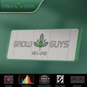 LED Growlampe 240W | 3.1 µmol/J | Samsung LM301H...