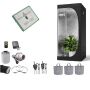 Growbox Komplettset LED 120W | 3 Pflanzen | 60cm x 60cm x 180cm