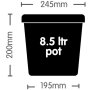 AutoPot Topf 8,5 L