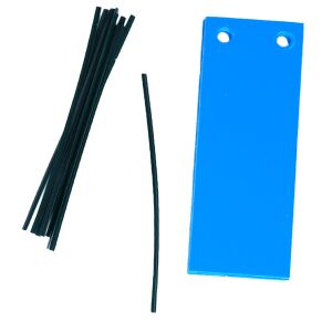 Blautafeln, 10 Stück, 12 x 5 cm