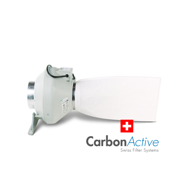 Carbon Active Pollen Sock | 600 m³/h | Ø 150mm - 160mm