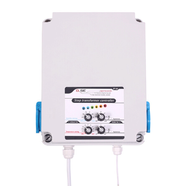 GSE Controller | Luftfeuchte + Temperatur Stufentransformator | 2,5A | 1 L&uuml;fter