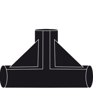 Homebox Spare Parts - T-Connector für 22mm Stangen,...