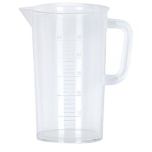 Messbecher PP, erhabene Skala, 50ml / 2ml Teilung