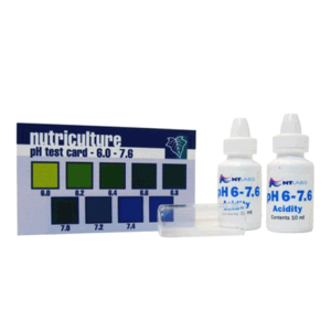 pH Teststreifen Kit Nutriculture, ca. 150 Tests, 6.0 - 7.6